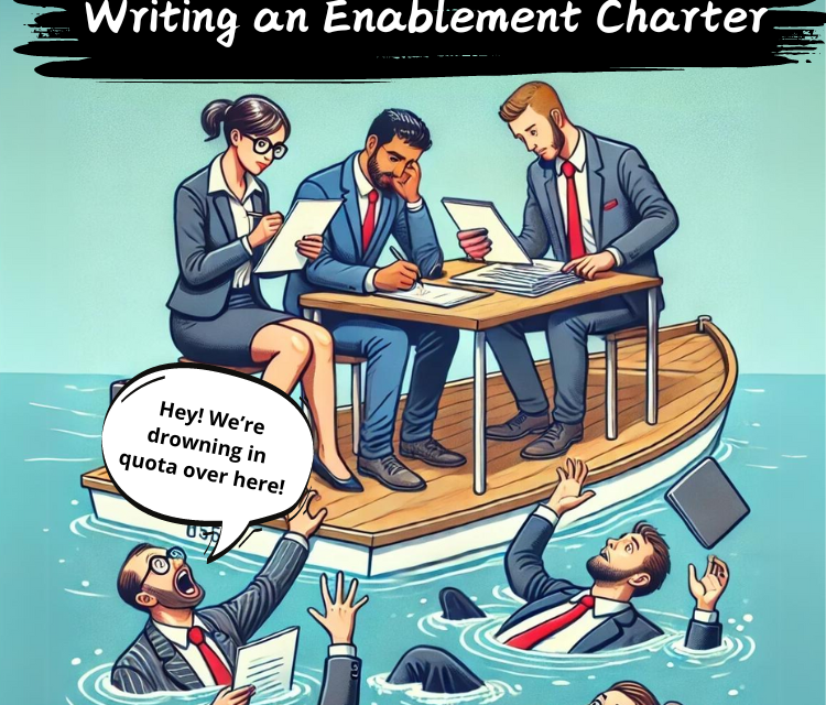 Why Sales Enablement Charters are B.S. (and how to do better)