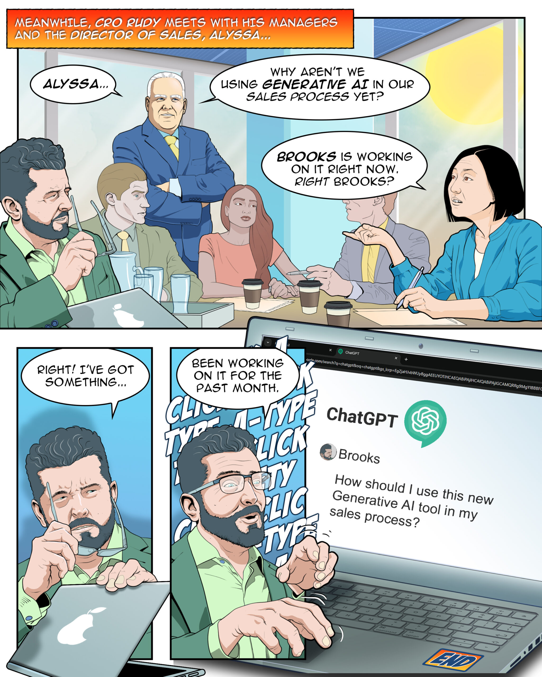 Graphic Sales Stories Shiny New Object page 2