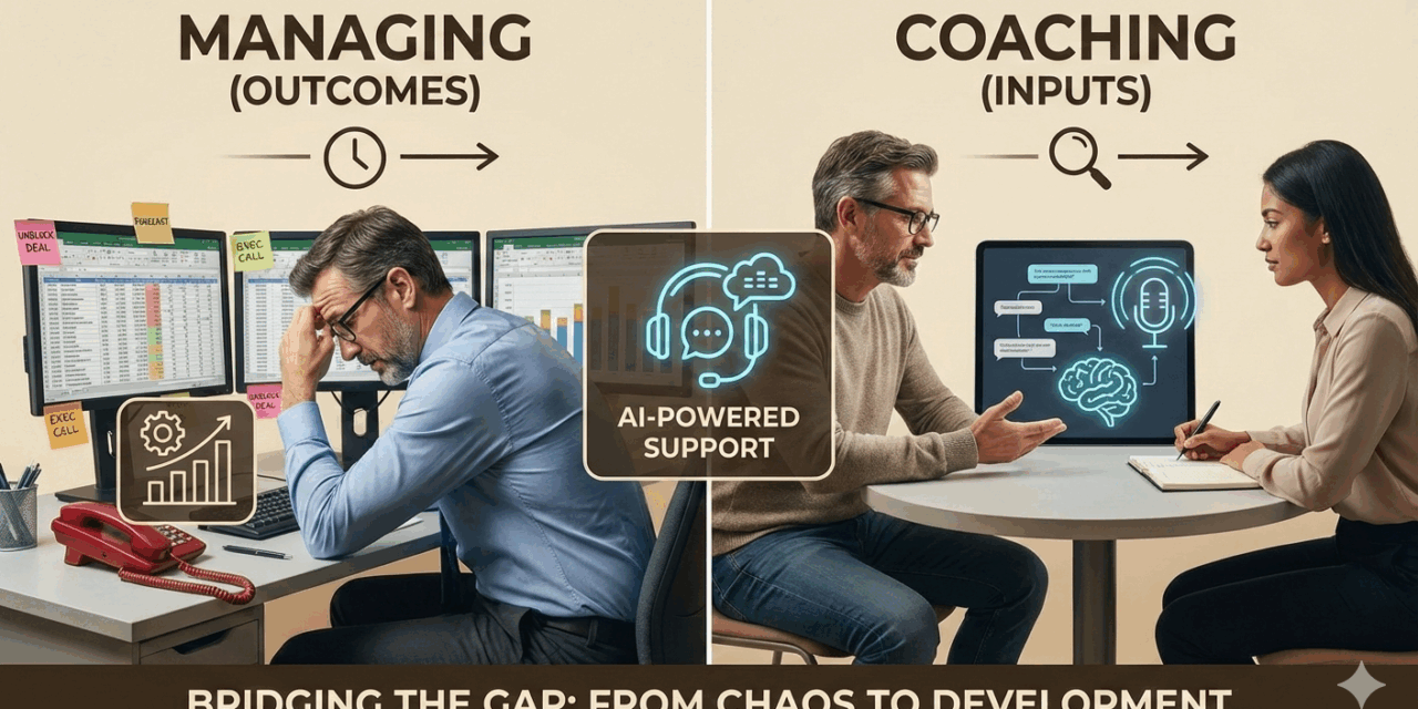 When Managers Aren’t Coaches: Why Bandwidth and Expertise Gaps Quietly Hold Reps Back
