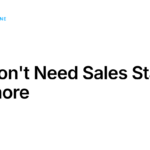 We Don’t Need Sales Stages Anymore